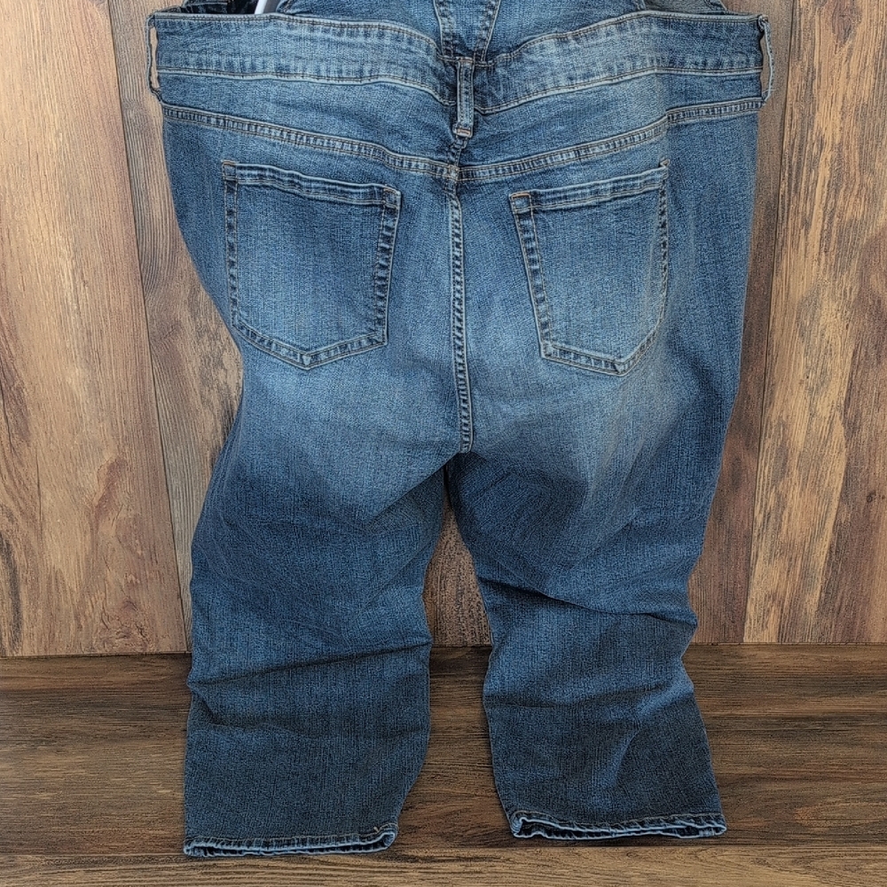 Torrid Classic Blue Women's Denim Jeans Overalls 20                  C212 - Picture 5 of 10